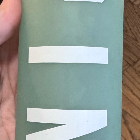 PINK Victoria's Secret Mint Glass Water Bottle - Picture 4 of 4